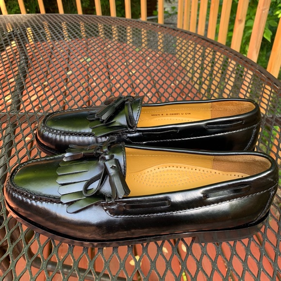 Cole Haan 8D Leather bib & tassels classic loafers main image 7